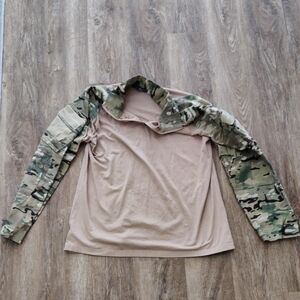 Camouflage Long Sleeve Men's Shirt